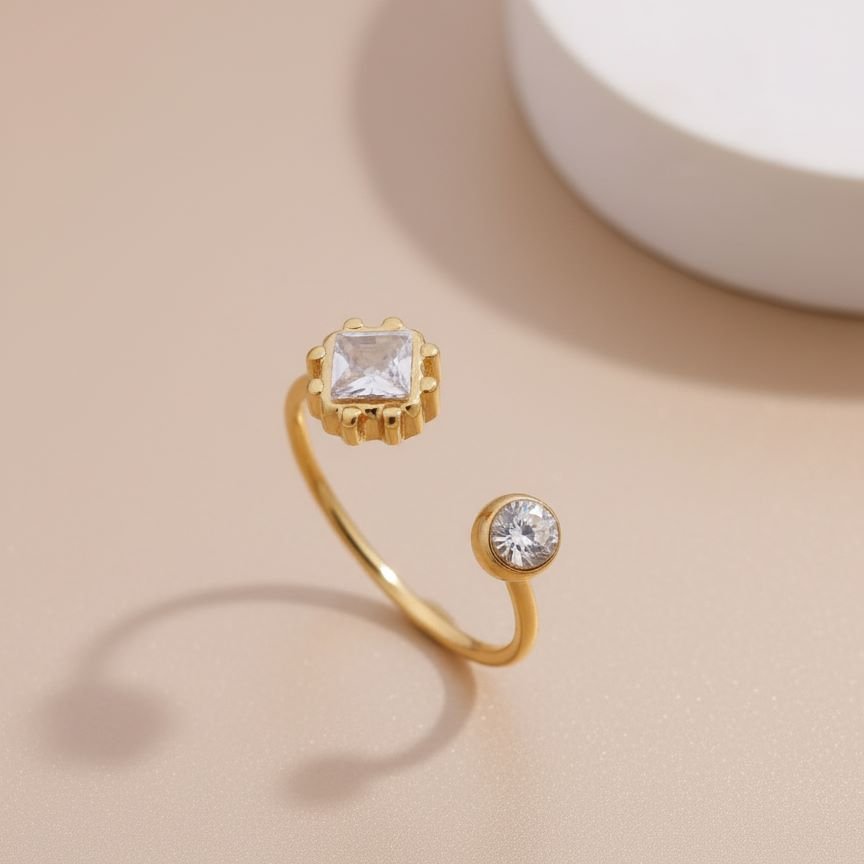 Celestial Orbit Open Ring