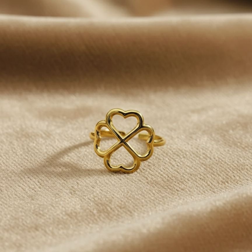 Clover Bloom Statement Ring
