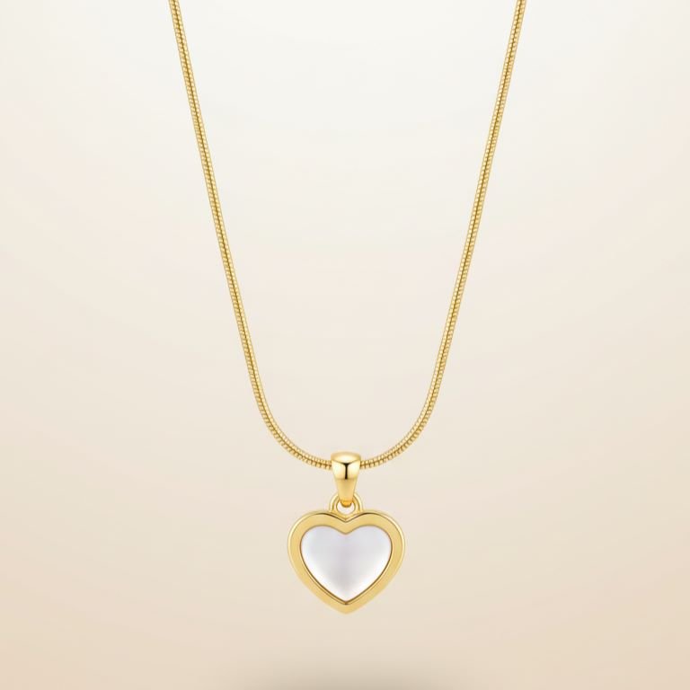 Luminous Heart Pendant Necklace