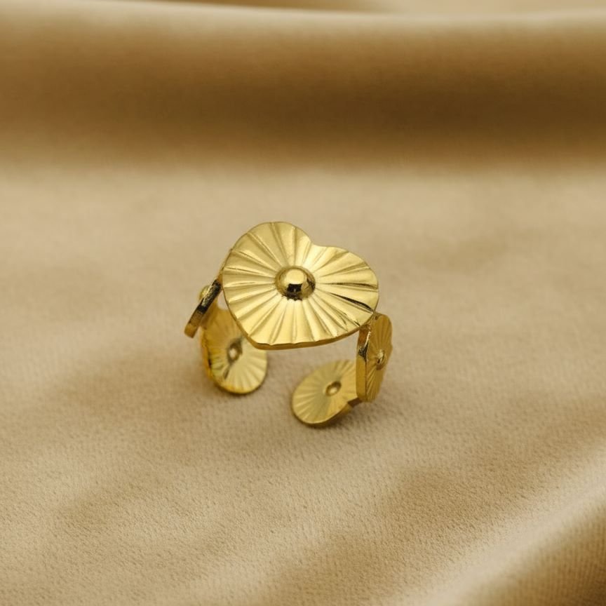 Radiant Soleil Cocktail Ring