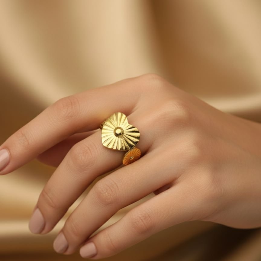 Radiant Soleil Cocktail Ring2
