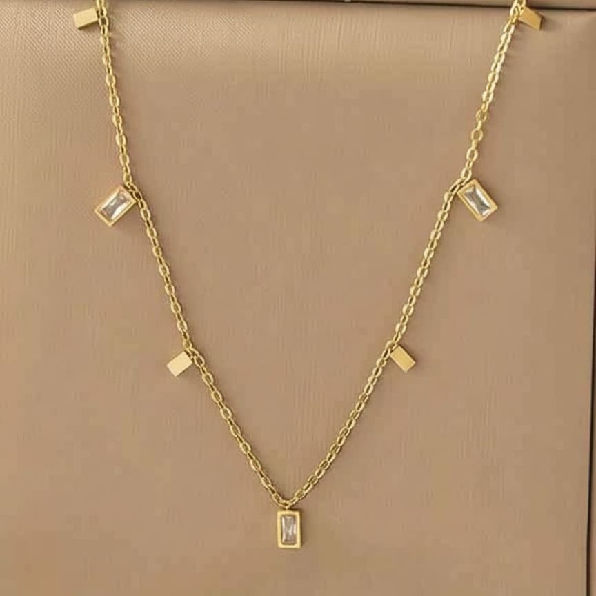 Radiant Stream Pendant Necklace