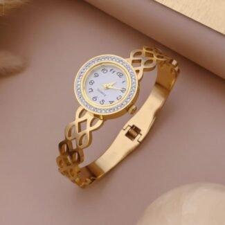 Lattice Glow Bangle Watch