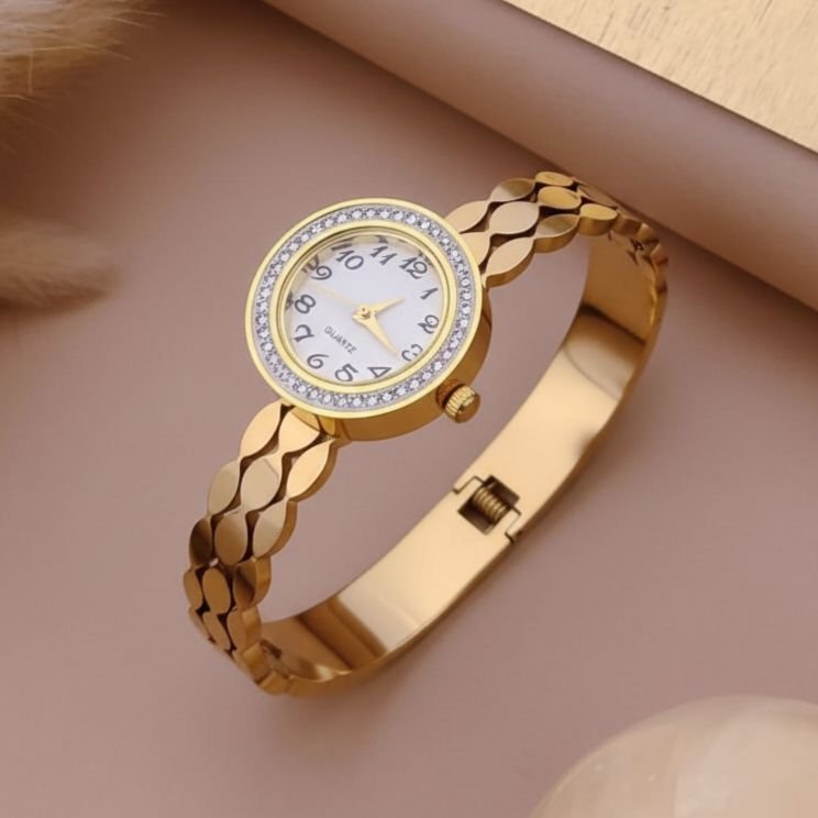 Petal Link Bangle Watch