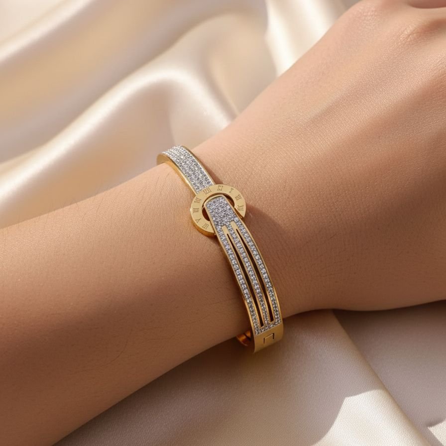 Roman Glow Anti-Tarnish Matching Bracelet Set 1