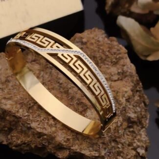 Greek Key Bangle