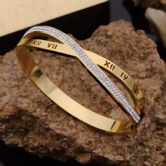Roman Numeral Anti-Tarnish Kada